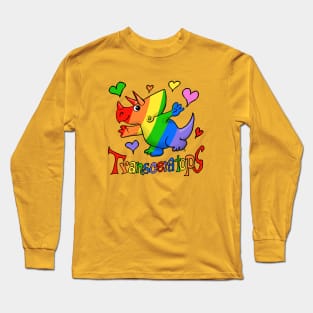 Transceratops! Long Sleeve T-Shirt